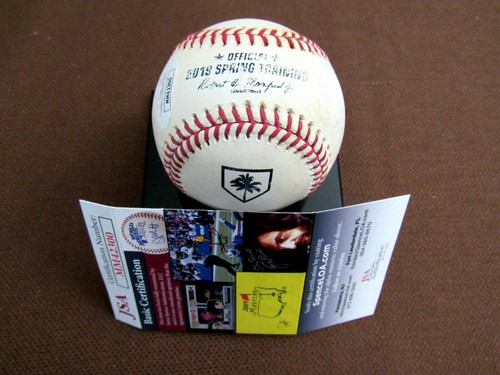 JAMESON TAILLON YANKEES PIRATES SIGNED AUTO SPRING TRAINING GU'ED BASEBALL JSA - Picture 2 of 3