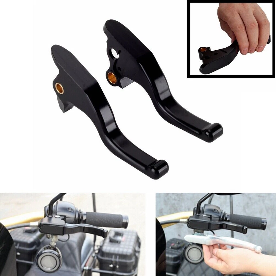 For Harley Low Rider ST FXLRST Street Bob FXBB FXBBS 2018-2024 Hand Brake Levers - Image 3 of 4