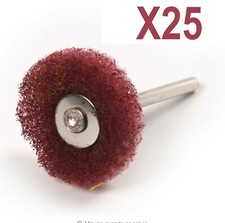 Finishing Bit Abrasive Buffs 240 grift fit Dremel 512E 511E 428 Brush polishing