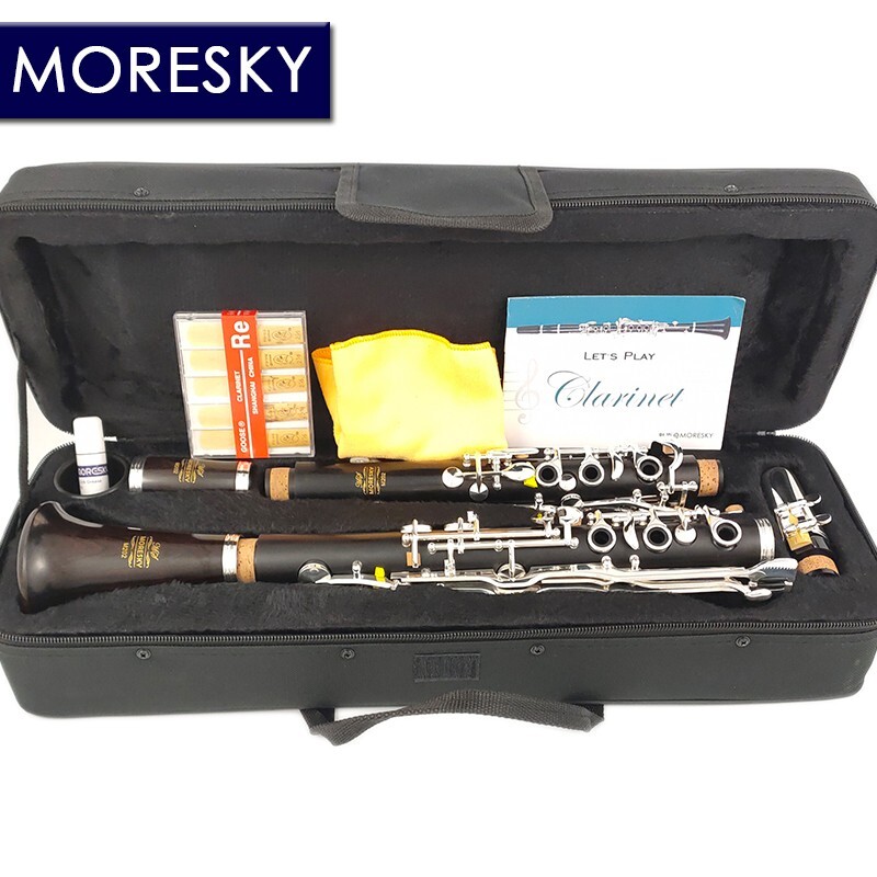 MORESKY Oehler System G Tune Ebony Silver Plated Keys