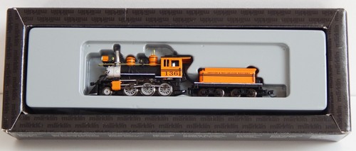 Z-Scale/Nn3 BRASS Marklin DENVER & RIO GRANDE WESTERN 2-6-0 Mogul. "BUMBLE BEE". - Picture 9 of 10