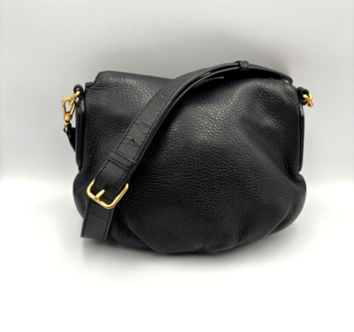 Marc by Marc Jacobs Classic Q Natasha Pebbled Leather Crossbody