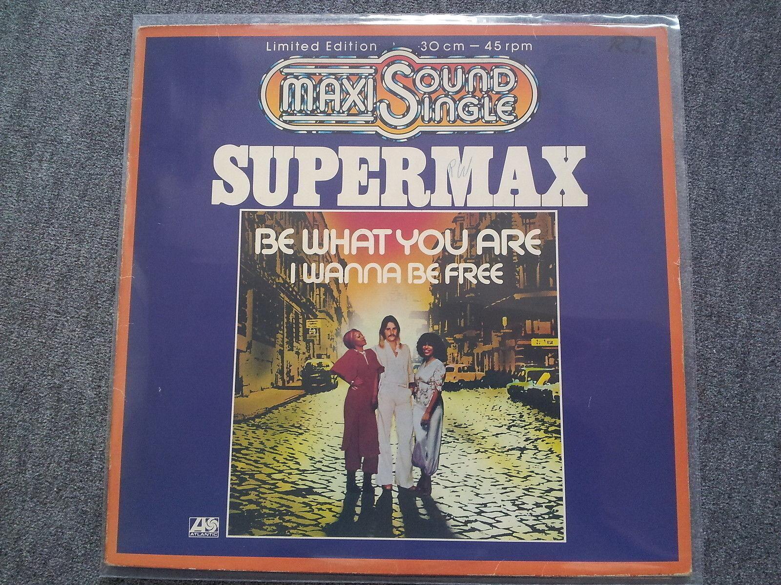 Supermax - Be what you are 12'' Disco Vinyl 1977