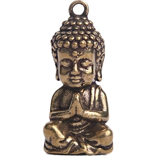 Shakyamuni Buddha Statues Copper Buddha Sculpture Fengshui Figurine Home Decor - Picture 6 of 6