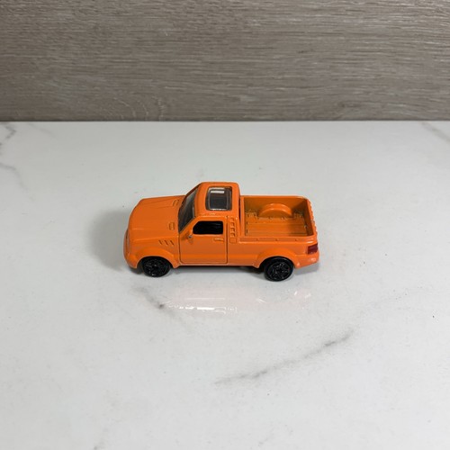 MOTOR MAX 6073 TRUCK-A WITH SUN ROOF ORANGE DIE CAST 3" L 1:64 - Picture 6 of 8
