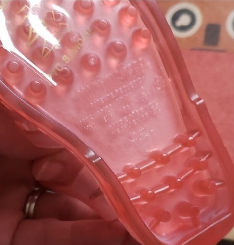 Mini Melissa Girl’s Possession Rainbow Unicorn Jelly Sandals Size 5 US NIB - Picture 4 of 8