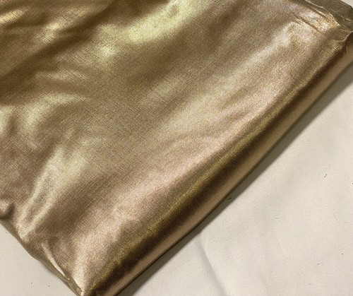 Metallic Foil Shimmer Lame Fabric Deco Wedding Material 44''wide - Picture 11 of 21