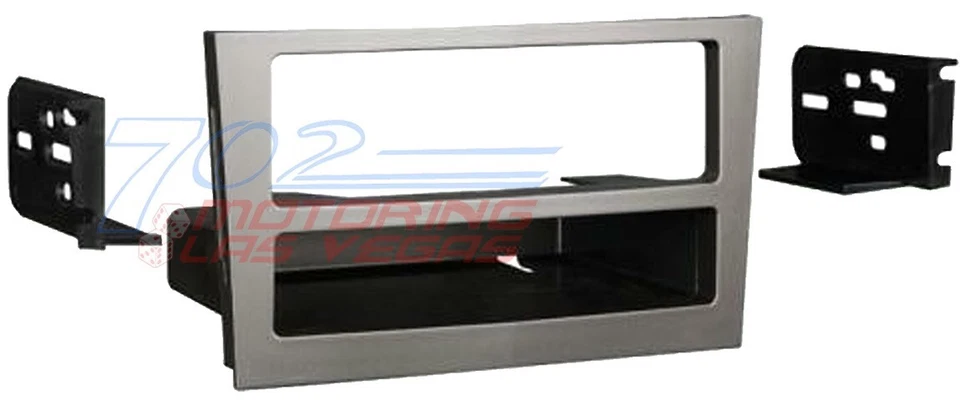 Nuevo kit de tablero de instalación estéreo DIN único gris Metra 99-3107G para Saturn Astra 2008 Foto 2 de 2