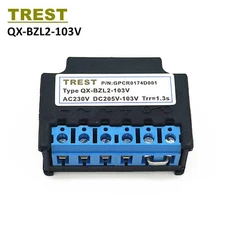 TREST Overexcitation rectifier QX-BZL2-103V AC230V DC205V-103V T=1.3S