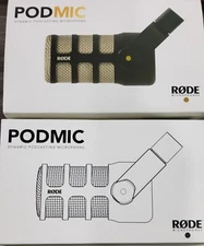 RODE PODMIC Broadcast Dynamic Podcasting Microphone , New Open Box