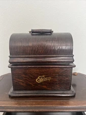 Vintage Antique Thomas A. Edison Phonograph Music Player Rare 🔥🔥🔥