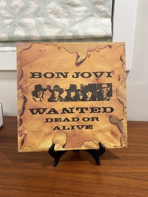 BON JOVI Wanted Dead Or Alive VERTIGO JOV-112 12'' 45rpm UK