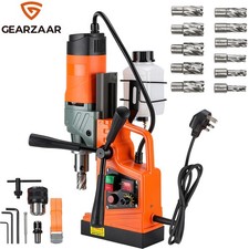 1450W Magnetic Drill Press 12500N Mag Drilling 50mm Boring Dia. 850rpm 10 Speed