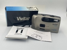 Vintage Vivitar T200 35mm Film Camera Focus Free Lens Point  Shoot Tested