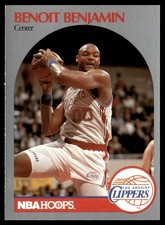 1990-91 Hoops Benoit Benjamin Los Angeles Clippers #142