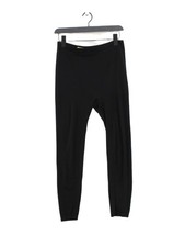New Look Women's Leggings L Black Polyester with Elastane Full length