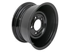 Black 8x16 Steel Wheel (Smooth) - Land Rover Defender - DA4951