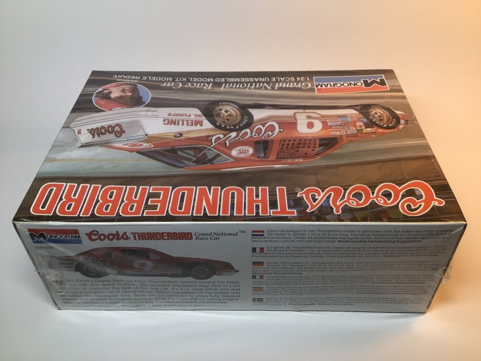 Monogram Model Cars Lot Coors Ford Thunderbird & Miller Buick Regal ...