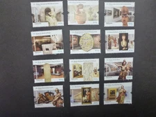 PORTUGAL 2020 MUSEUM ANNIVERSARIES SET 12 MINT STAMPS