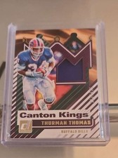 Donruss - Canton Kings Thurman Thomas Patch