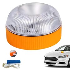 V16 Warnleuchte Auto 360° Warnleuchte Auto Mit Magnetfuß IP44 Wasserdicht DE