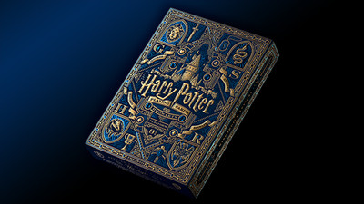 Harry Potter (Blue-Ravenclaw) Playing Cards by theory11 Poker Spielkarten Blau