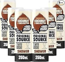 Original Source Coconut & Shea Butter Shower Gel, 6x250ml 7.47 per litre