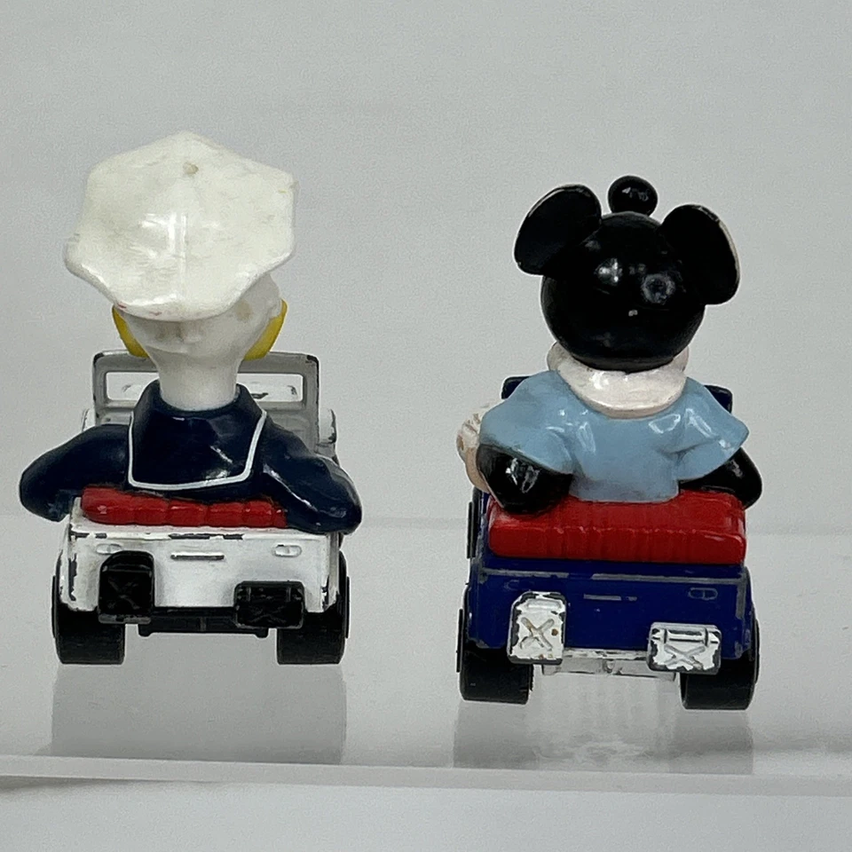 Vtg Matchbox Lesney Disney Series #5&6 Donald Duck Police Car Mickey Mail 1979 - Image 4 of 4
