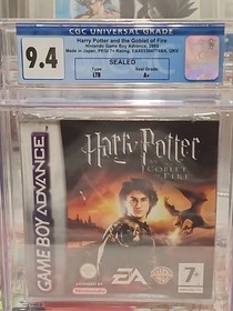 HARRY POTTER AND THE GOBLET OF FIRE NEW SEALED NINTENDO, Graded CGC 9.4 