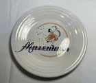 Fiesta Ware Retired Chop Plate Serving 70th Anniversary Dancing Lady Fiesta