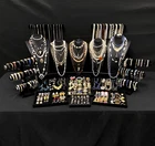 239 pc Antique Vintage Estate Costume Jewelry Some Signed. Lot 756