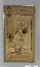 1 Nevada Goldback Aurum Gold Foil Note 1/1000 oz 24kt .999 Fine