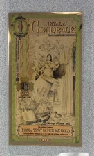 1 Nevada Goldback Aurum Gold Foil Note 1/1000 oz 24kt .999 Fine