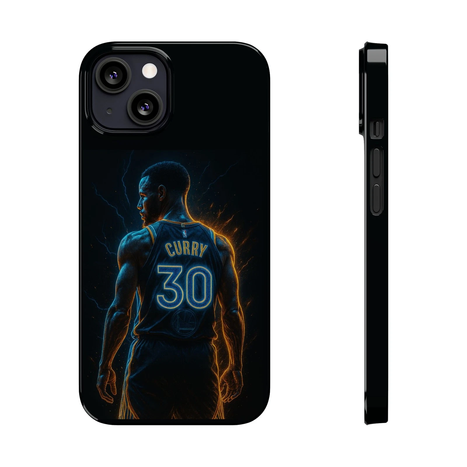 Stephen Curry Basketball iPhone Case, NBA Mobile Cover, Golden State Warriors