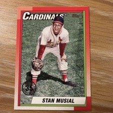 2025 Topps Series 1 - 1990 Topps Baseball Stan Musial #T90-95