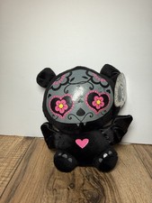 VTG NEW Skelanimals Diego the Bat Plush Stuffed Animal Day Of Dead Skeleton 6  