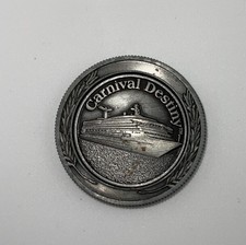 Carnival Cruise Line Destiny Inaugural Limited Edition Ship Coin Medal