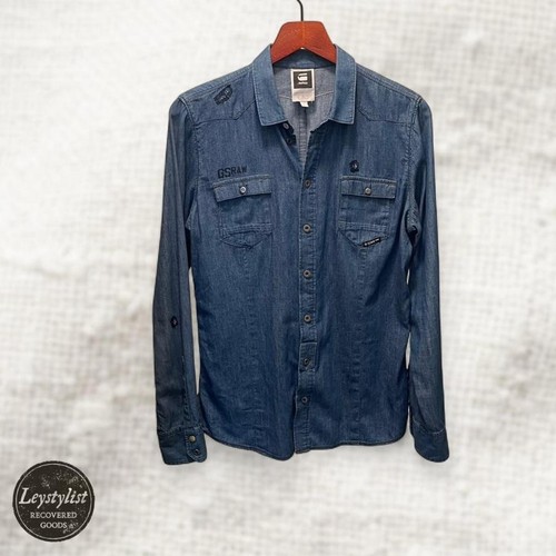 *️⃣ G-STAR RAW Women Denim New Western Duke Button Up Shirt *️⃣