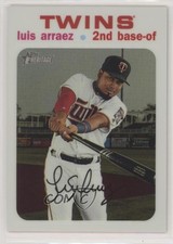 2020 Topps Heritage Chrome White Refractor 5/71 Luis Arraez #THC-292 y8z