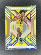 Taylor Hendricks 5/10 - 2023-24 Donruss Elite Clarity RC GOLD Utah Jazz