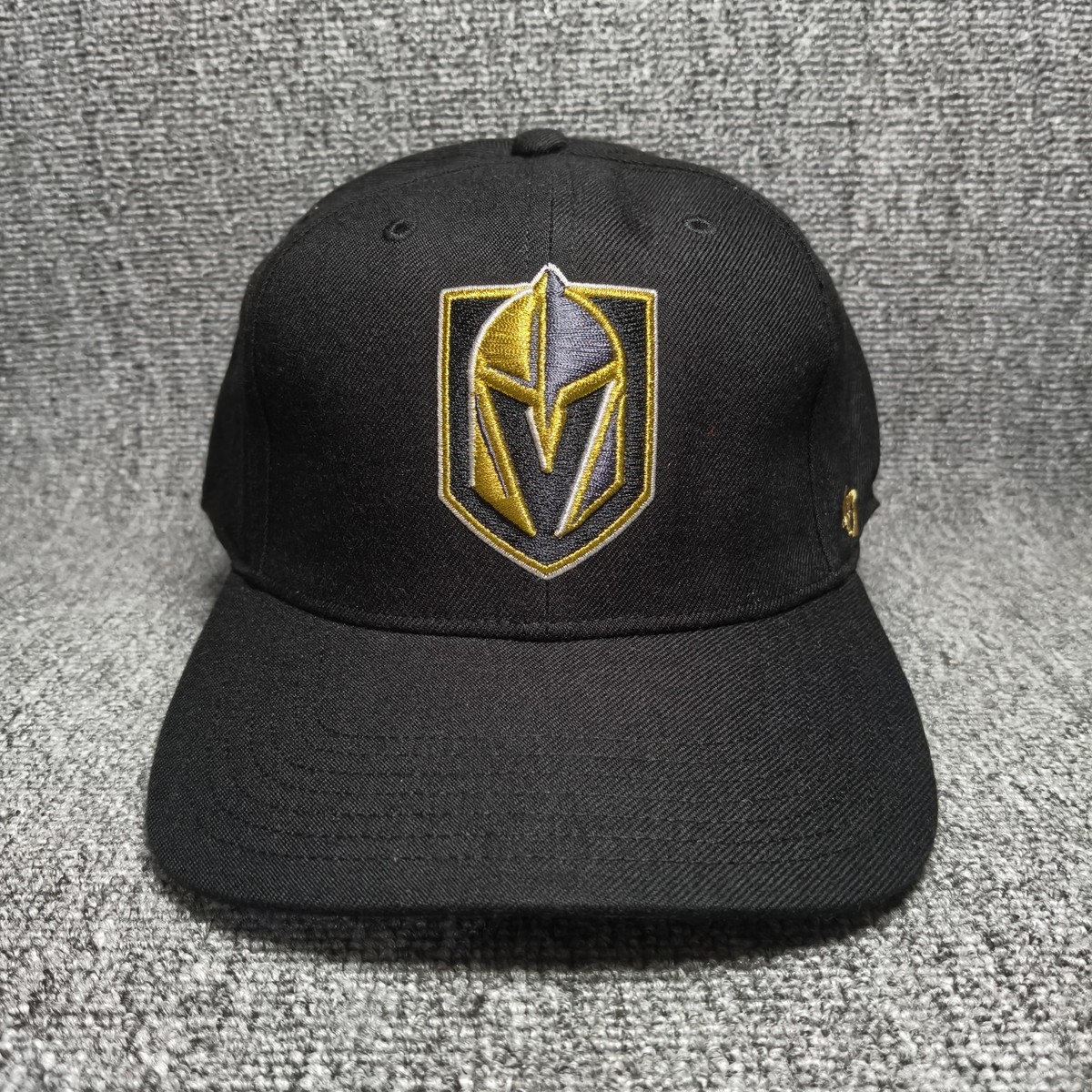 Vegas Golden Knights '47 Brand Snapback Hat Cap Black Gold NHL Adjustable
