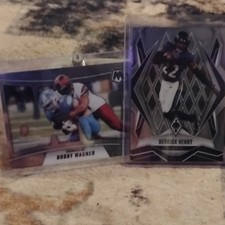 Panini 2025 Derrick Henry #10 Ravens & Bobby Wagner #11 Commanders Card Lot