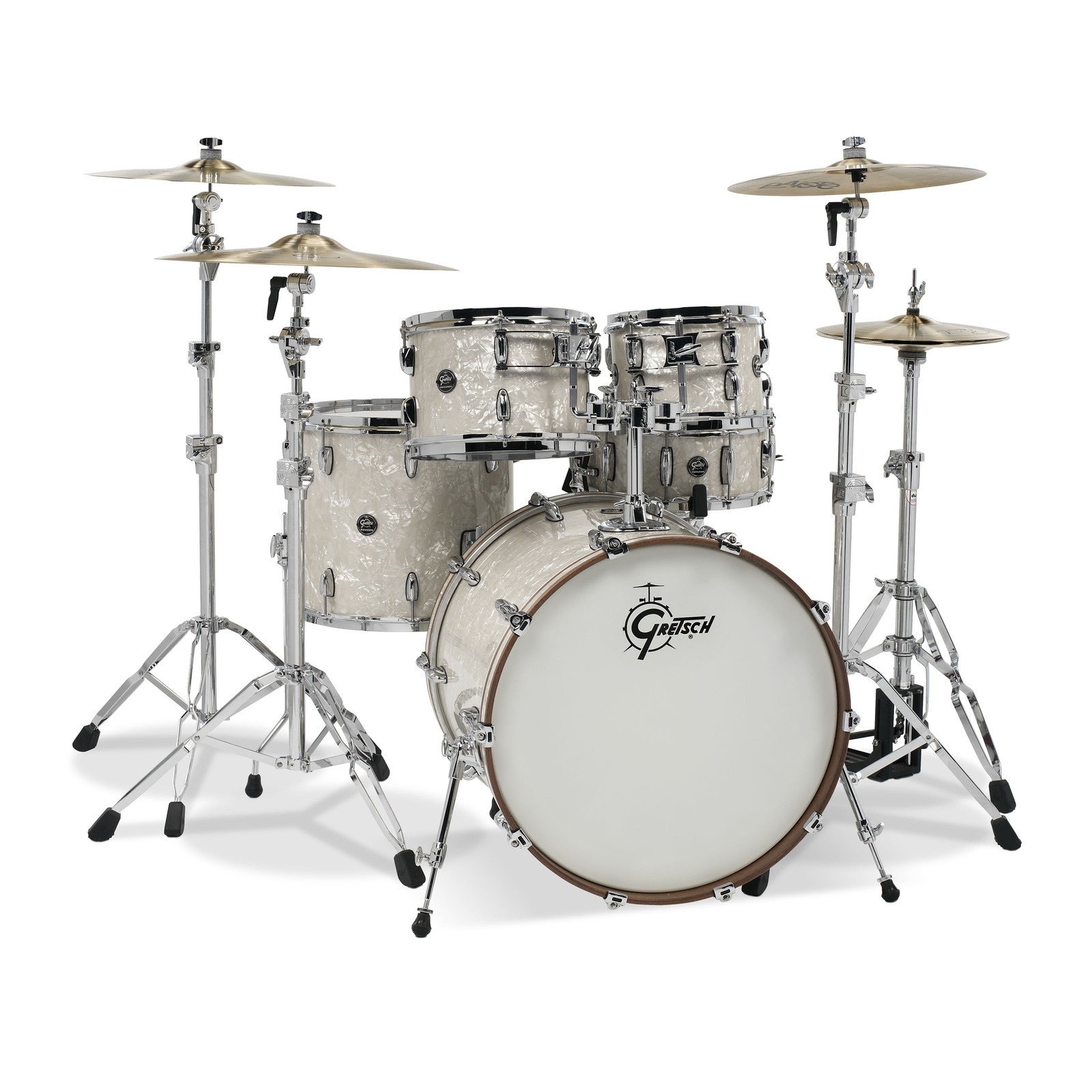 Gretsch RN2-E8246 Известный Кленовый винтажный жемчужный барабан Kesselsatz