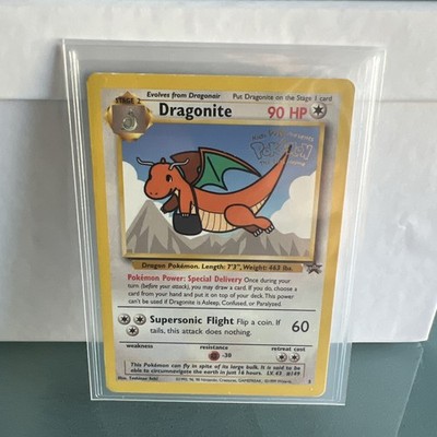 Dragonite   Wizards Black Star Promo #5   Kids WB Pokémon First Movie (1999)