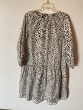 Who What Wear Tiered Dress Womens Size S Small