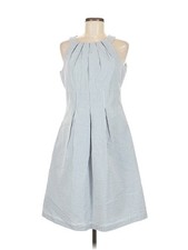 Nine West Women Blue Casual Dress 6