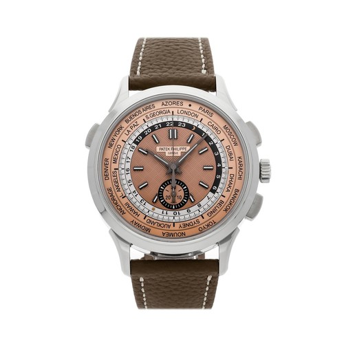 Patek Philippe Complications World Time Flyback Chronograph Watch 5935A-001