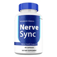 Nerve Sync Capsules, Max Strength Nerve Health Supplement, NerveSync (1 Pack)