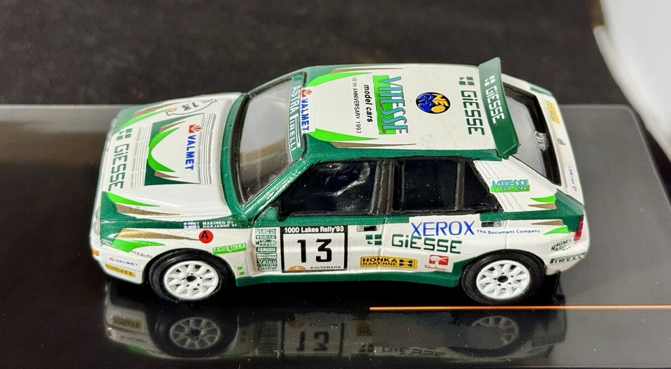 LANCIA DELTA HF EVO #13 T.MAKINEN-S.HAJANNE 1000 LAKES RALLY 1993 VITESSE 1:43 - Immagine 4 di 4