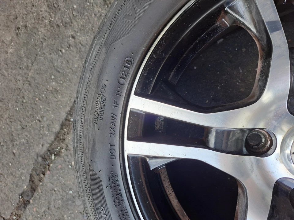 Ford Focus 1 1 Satz Alufelgen mit Hankook Reifen 195/55R15 Dot1216 6Jx15H2 - Bild 4 von 4